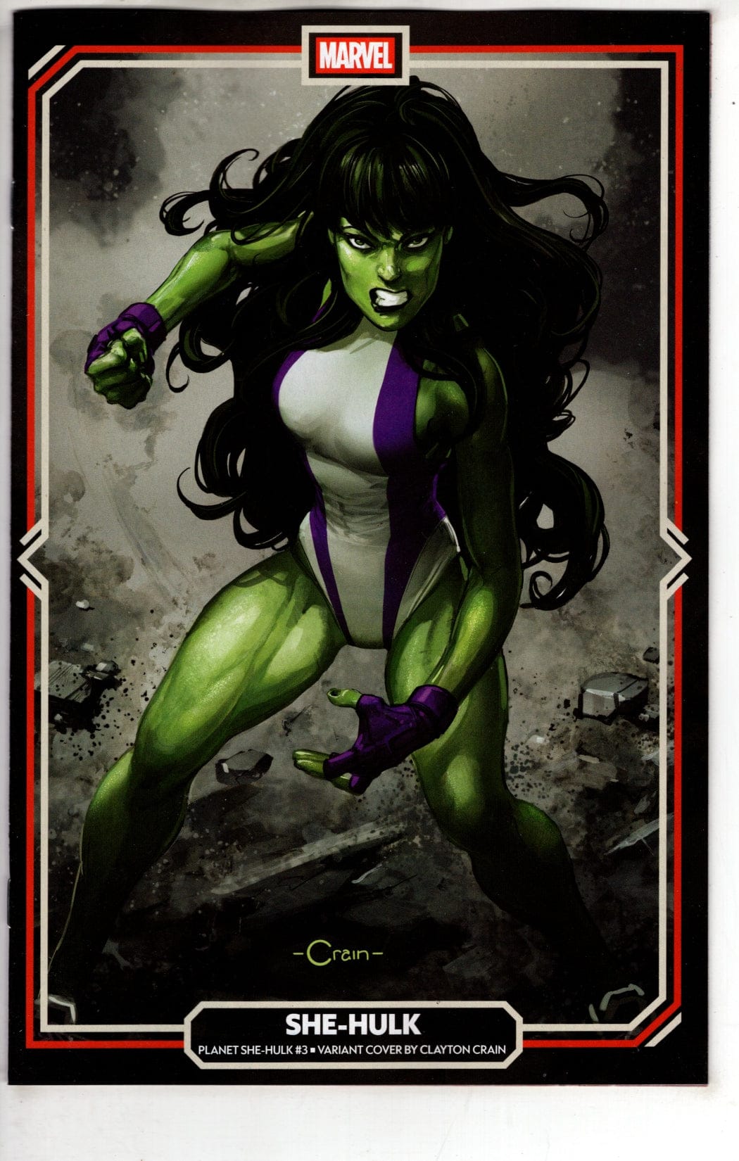 Marvel NEW THIS WEEK PLANET SHE-HULK #3 CLAYTON CRAIN VARIANT (VF/NM)