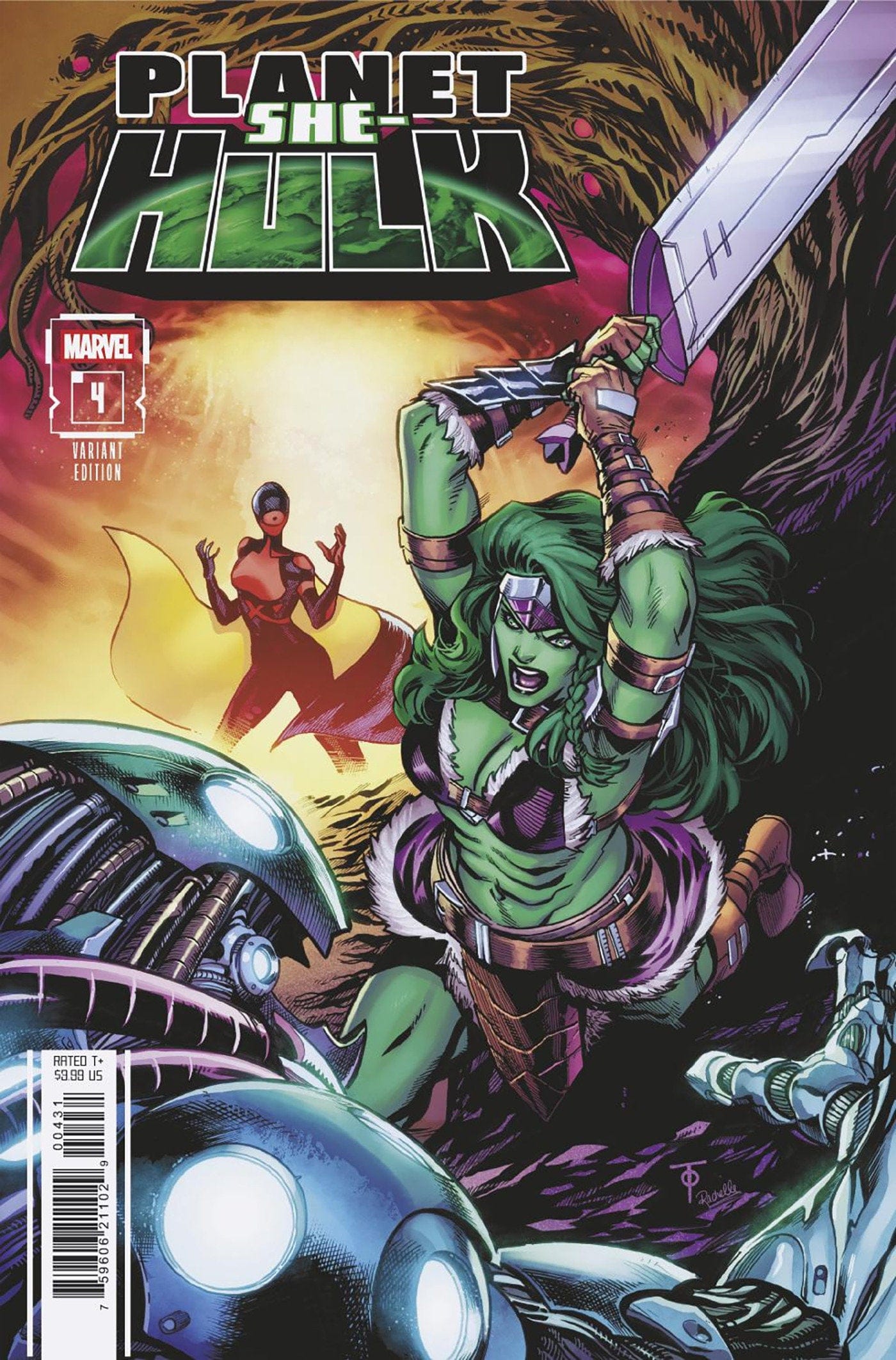 Marvel NEW THIS WEEK PLANET SHE-HULK #4 MARCUS TO VARIANT (VF/NM)