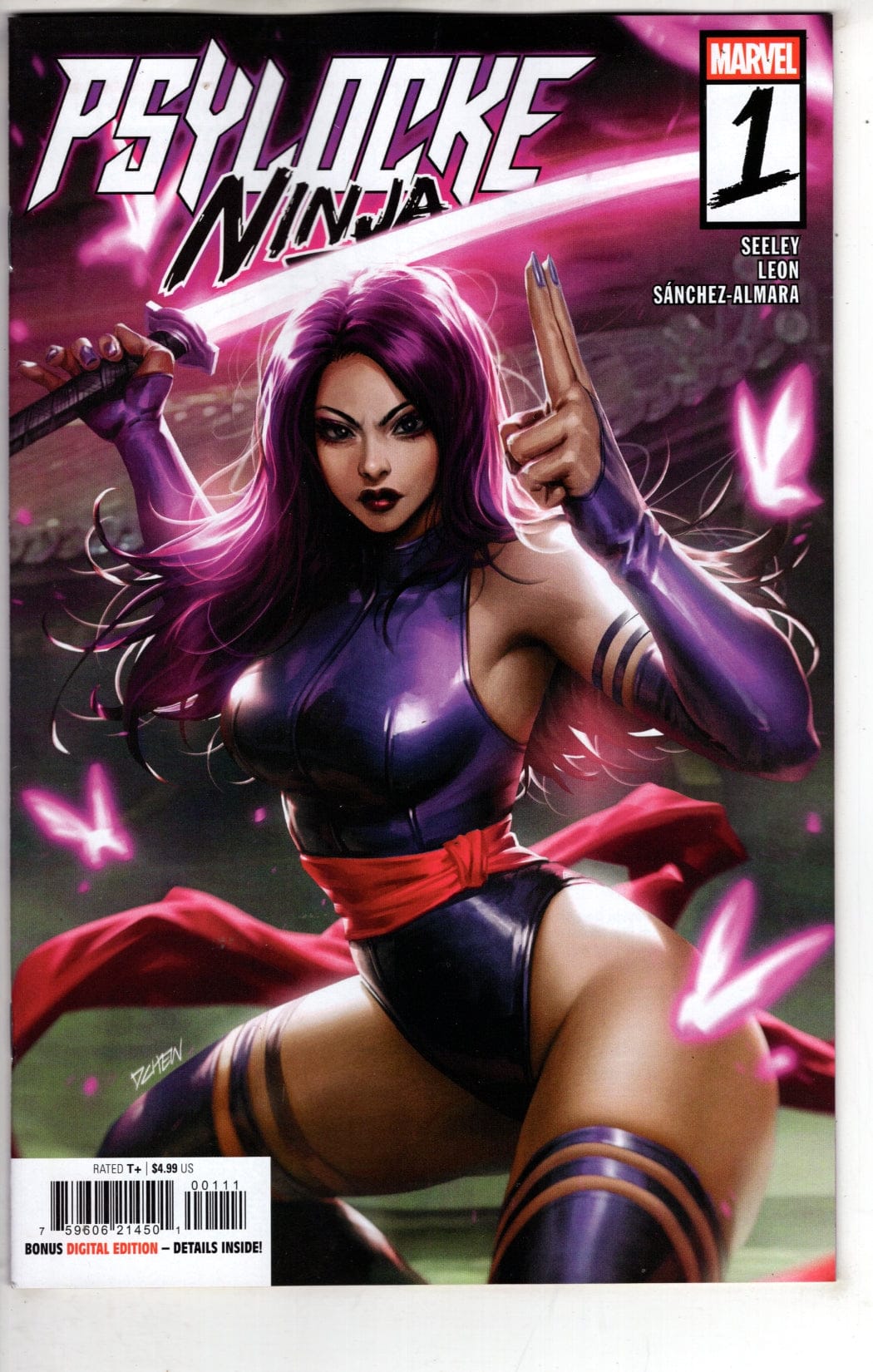 Marvel NEW THIS WEEK PSYLOCKE: NINJA #1 (VF/NM)