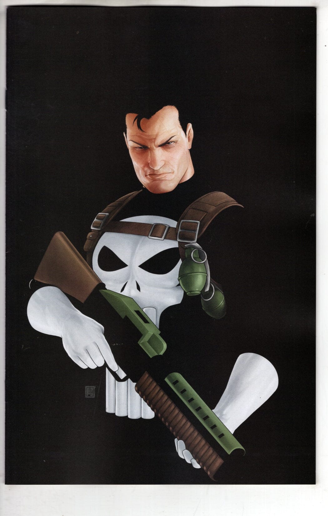 Marvel NEW THIS WEEK PUNISHER #1 JOHN TYLER CHRISTOPHER NEGATIVE SPACE VIRGIN VARIANT (VF/NM)