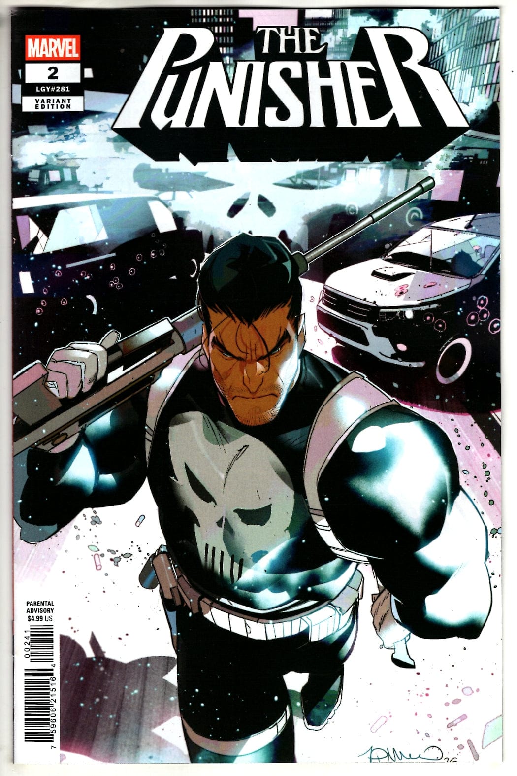 Marvel NEW THIS WEEK PUNISHER #2 VARIANT A (VF/NM)