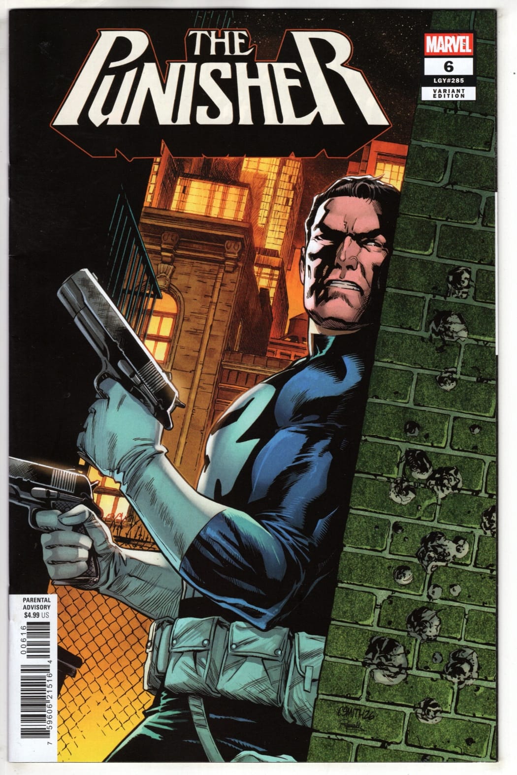 Marvel NEW THIS WEEK PUNISHER #6 CORY SMITH VARIANT (VF/NM)