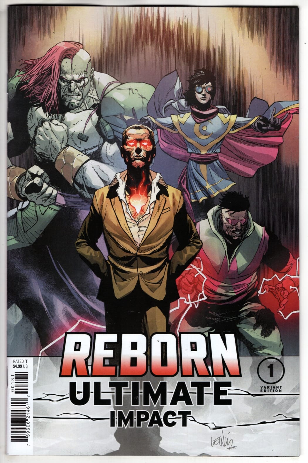 Marvel NEW THIS WEEK REBORN: ULTIMATE IMPACT #1 LEINIL FRANCIS YU VARIANT (VF/NM)