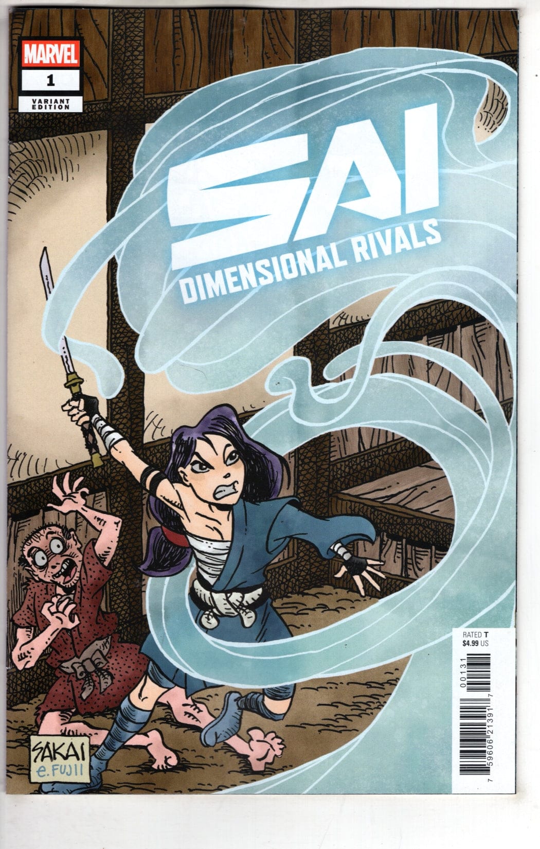 Marvel NEW THIS WEEK SAI: DIMENSIONAL RIVALS #1 STAN SAKAI VARIANT (VF/NM)