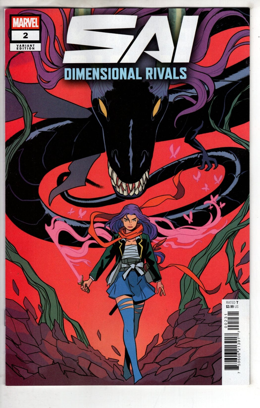 Marvel NEW THIS WEEK SAI: DIMENSIONAL RIVALS #2 NATACHA BUSTOS VARIANT (VF/NM)
