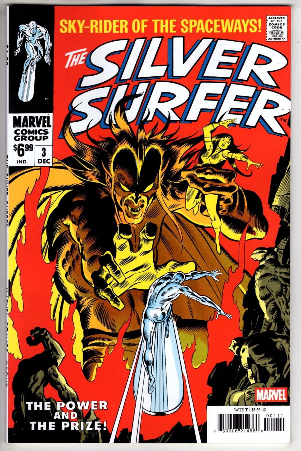 Marvel NEW THIS WEEK SILVER SURFER #3 FACSIMILE EDITION (VF/NM)