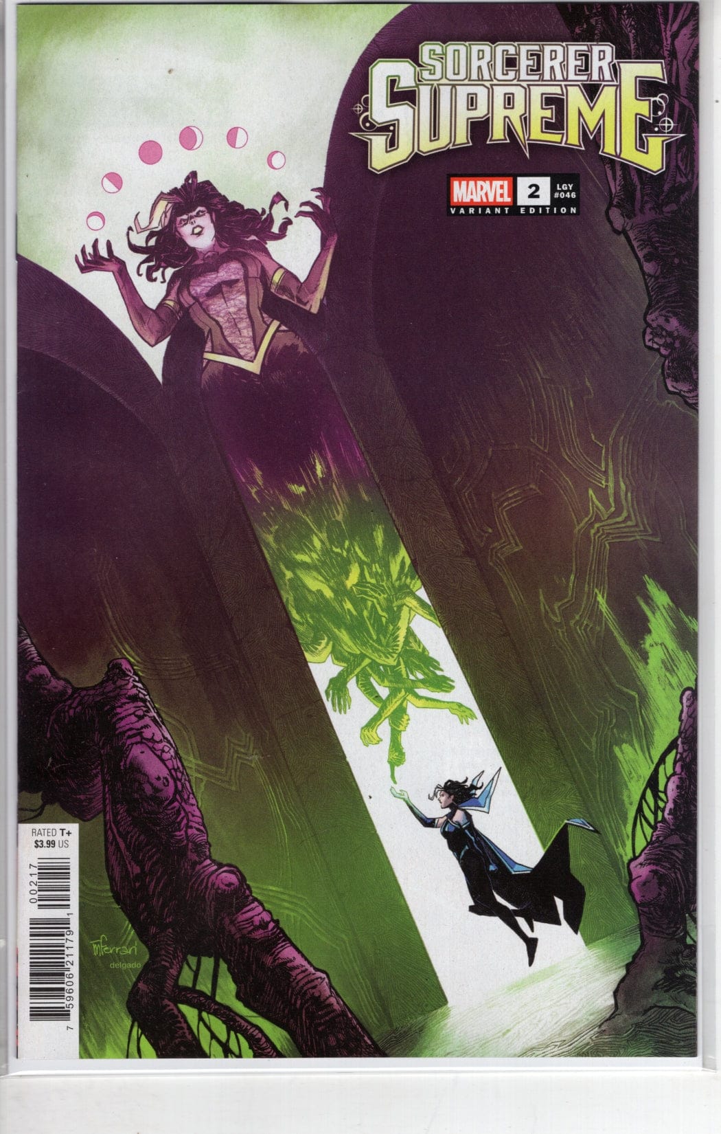 Marvel NEW THIS WEEK SORCERER SUPREME #2 MARCO FERRARI VARIANT (VF/NM)