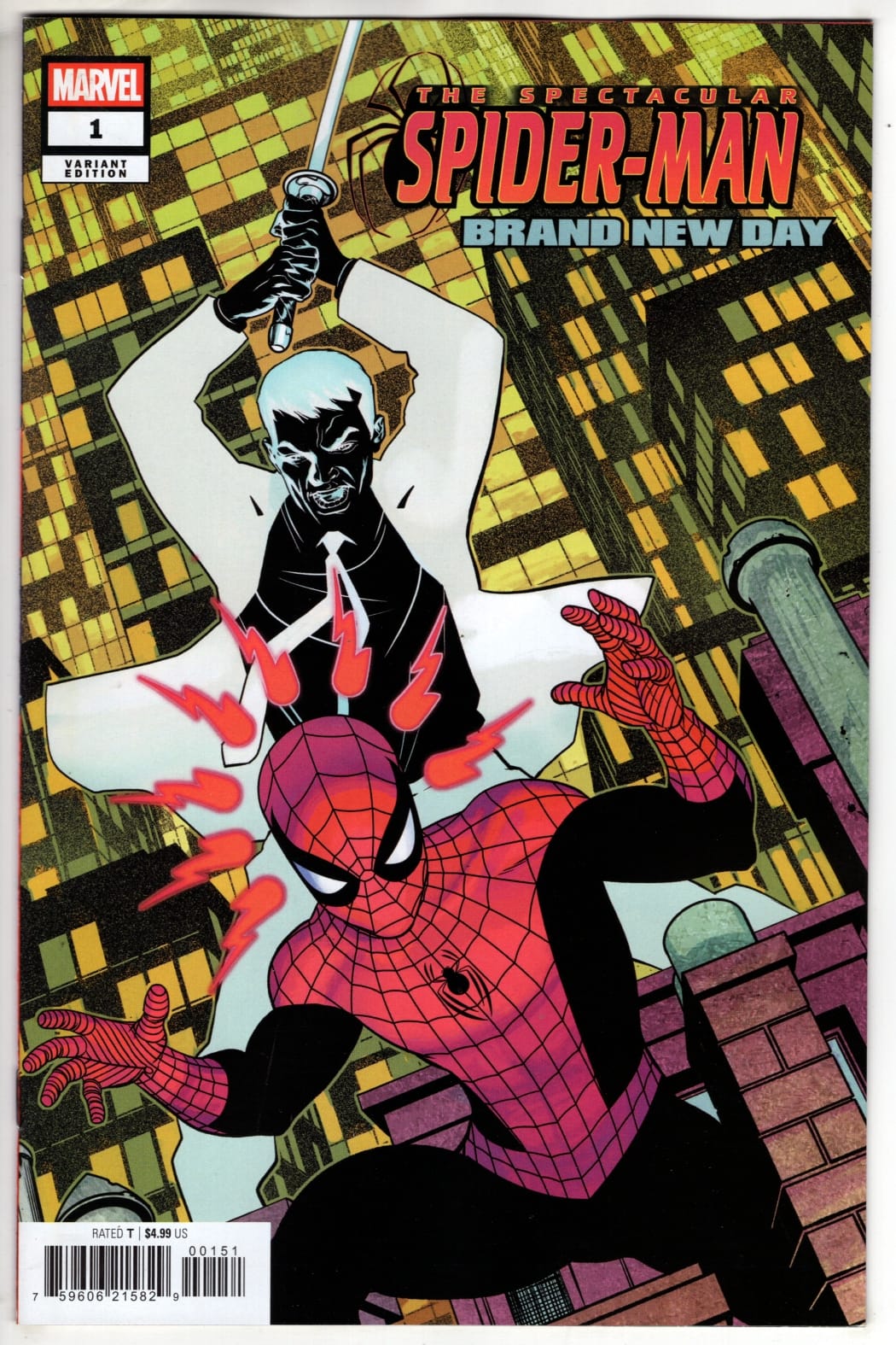 Marvel NEW THIS WEEK SPECTACULAR SPIDER-MAN: BRAND NEW DAY #1 TBD ARTIST VARIANT (VF/NM)