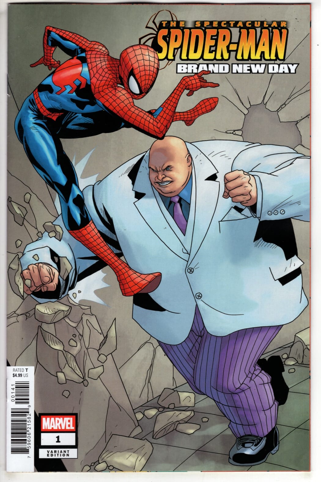 Marvel NEW THIS WEEK SPECTACULAR SPIDER-MAN: BRAND NEW DAY #1 TBD ARTIST VARIANT (VF/NM)