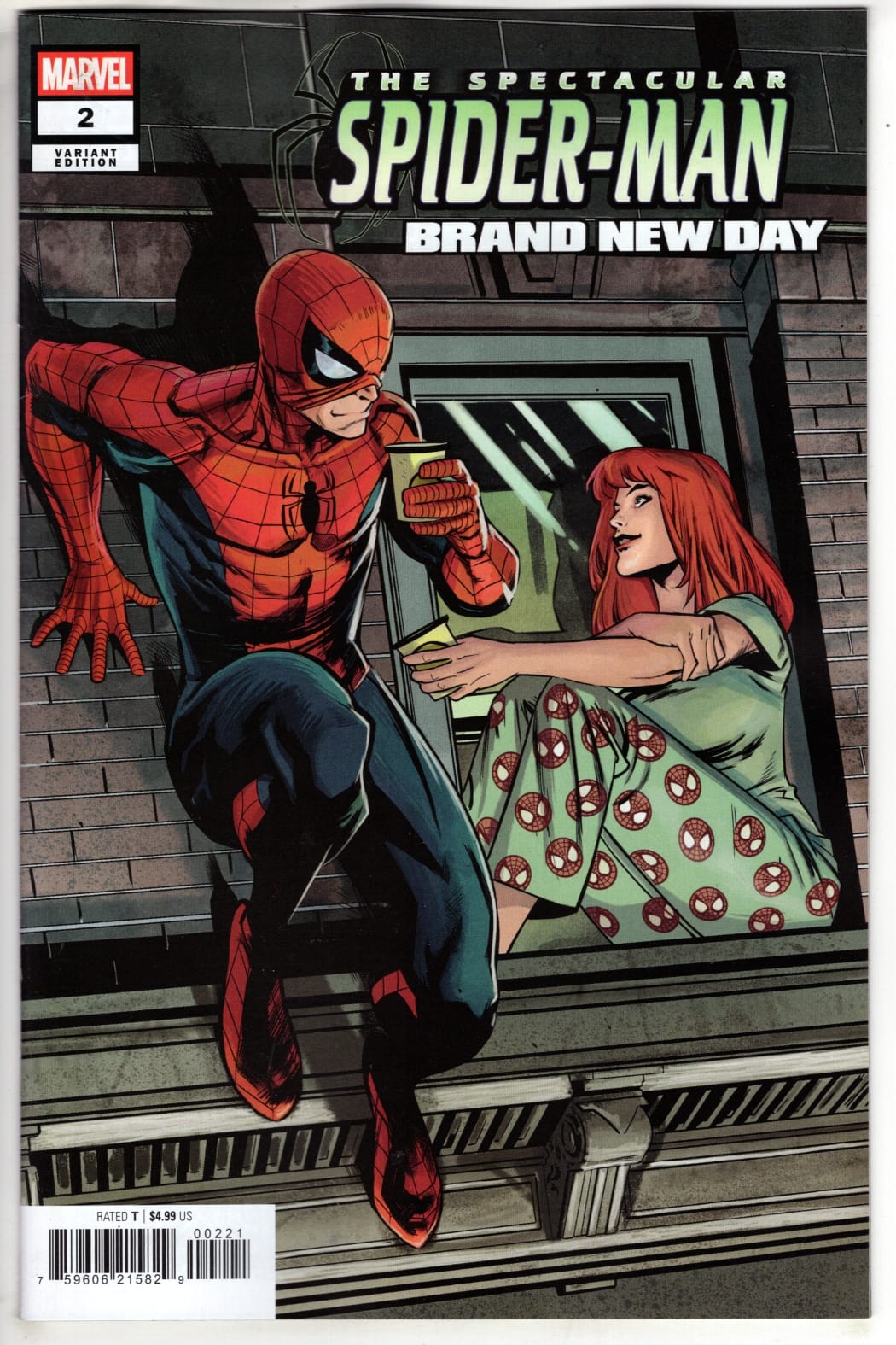 Marvel NEW THIS WEEK SPECTACULAR SPIDER-MAN: BRAND NEW DAY #2 TBD ARTIST MJ VARIANT (VF/NM)