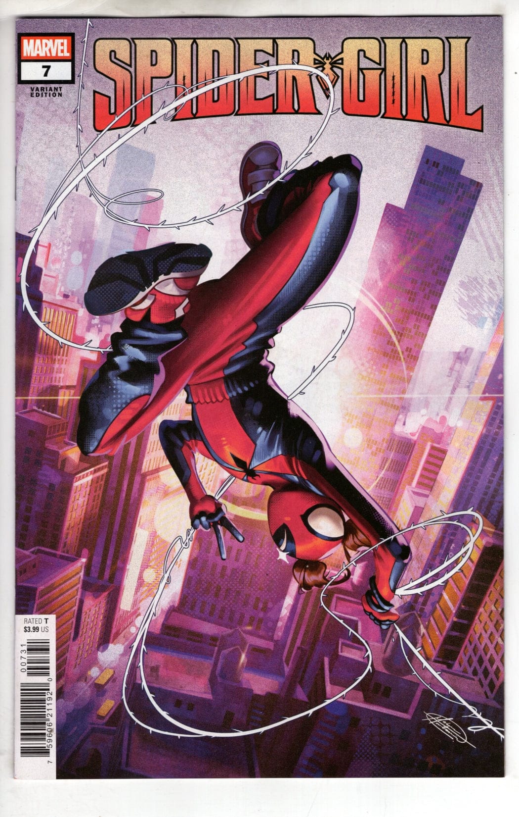 Marvel NEW THIS WEEK SPIDER-GIRL #7 MATEUS MANHANINI VARIANT