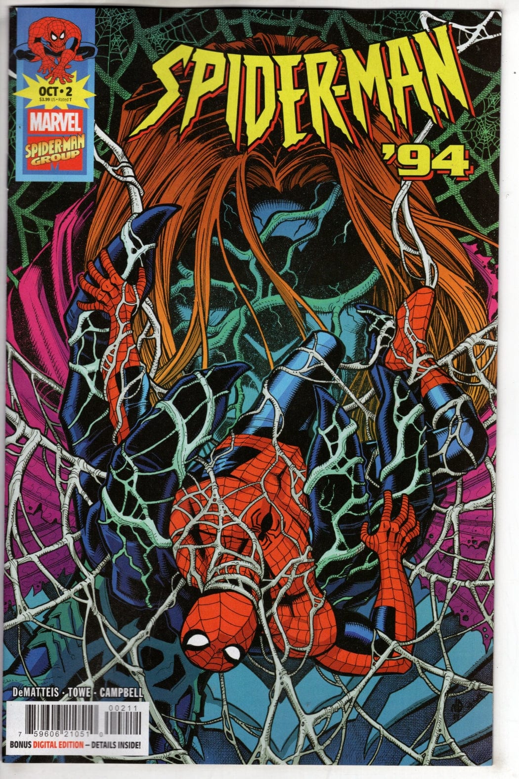 Marvel NEW THIS WEEK SPIDER-MAN '94 #2