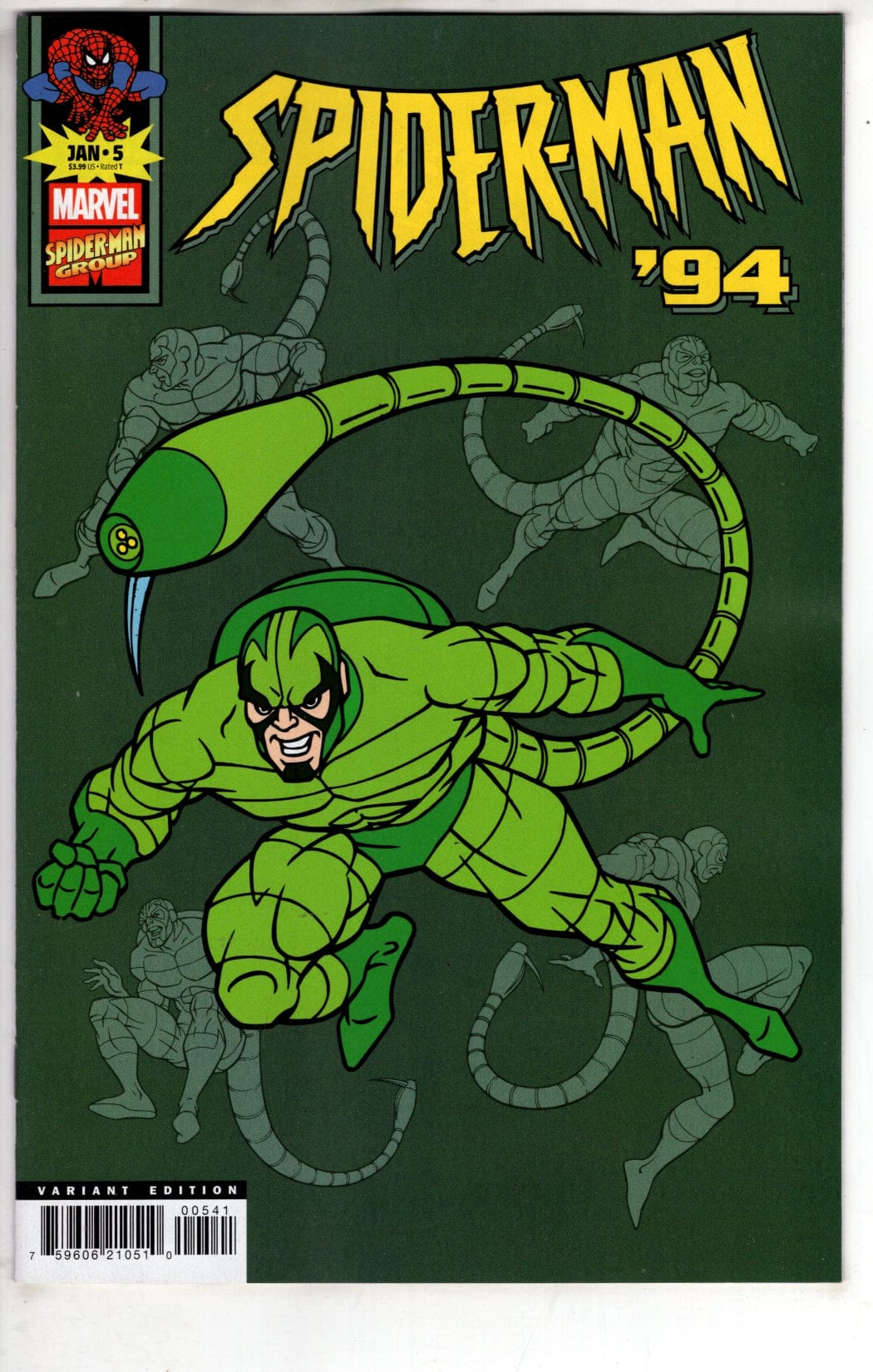Marvel NEW THIS WEEK SPIDER-MAN '94 #5 MARVEL ANIMATION VARIANT (VF/NM)
