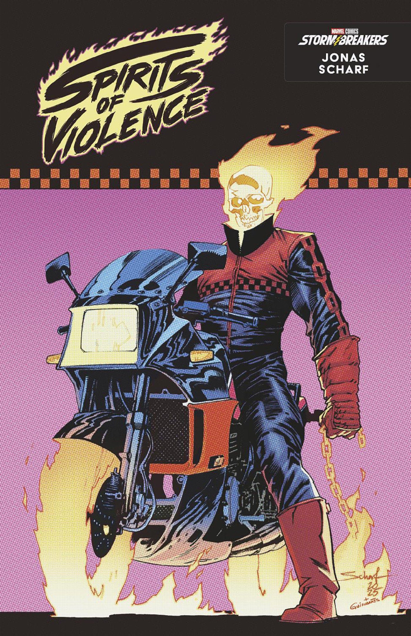 Marvel NEW THIS WEEK SPIRITS OF VIOLENCE #2 JONAS SCHARF FROM THE CHAOS A COSTUME VARIANT