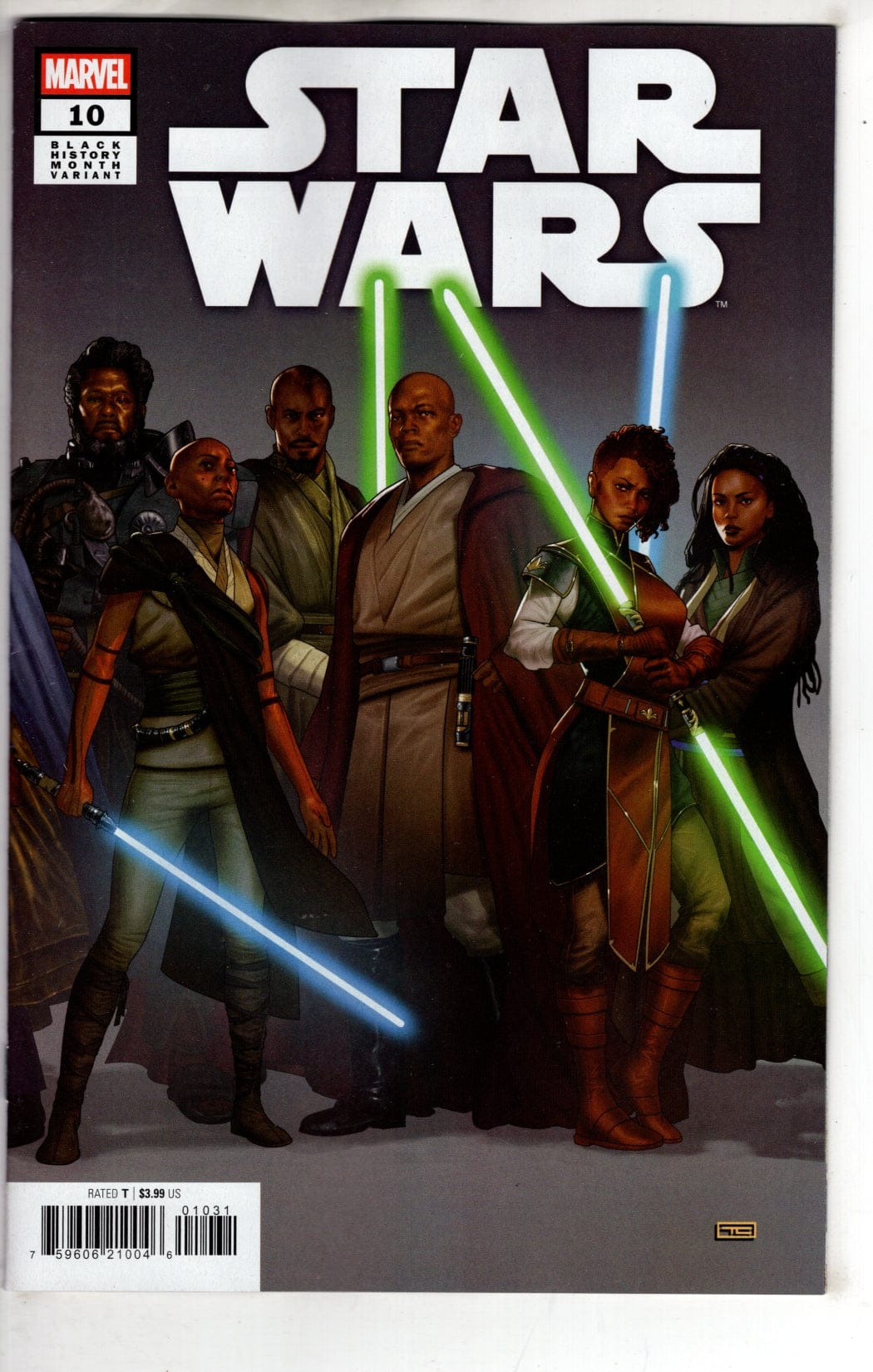 Marvel NEW THIS WEEK STAR WARS #10 TAURIN CLARKE 2-PART BLACK HISTORY MONTH CONNECTING VARIANT (VF/NM)