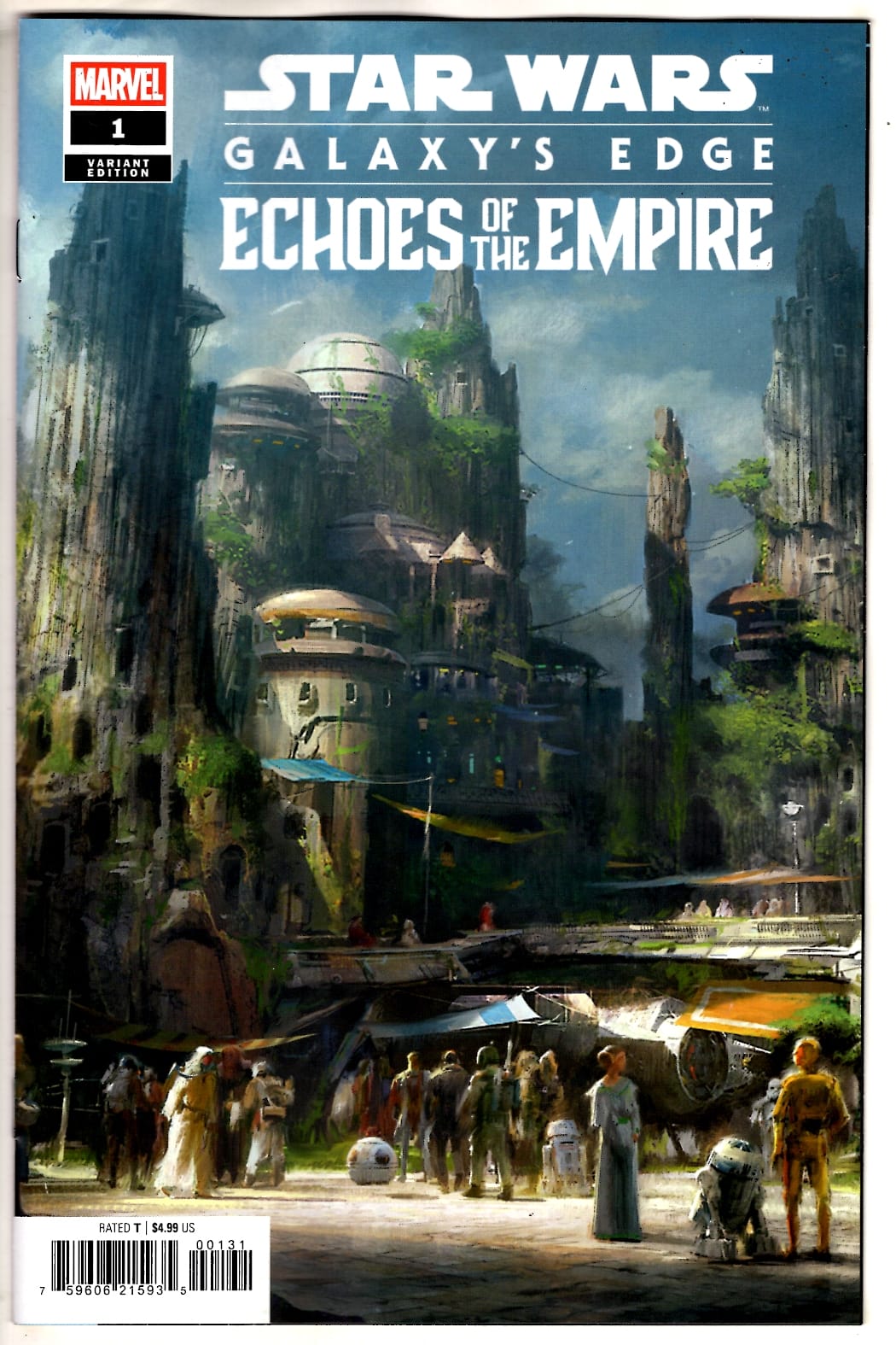 Marvel NEW THIS WEEK STAR WARS: GALAXY'S EDGE - ECHOES OF THE EMPIRE #1 ART VARIANT (VF/NM)