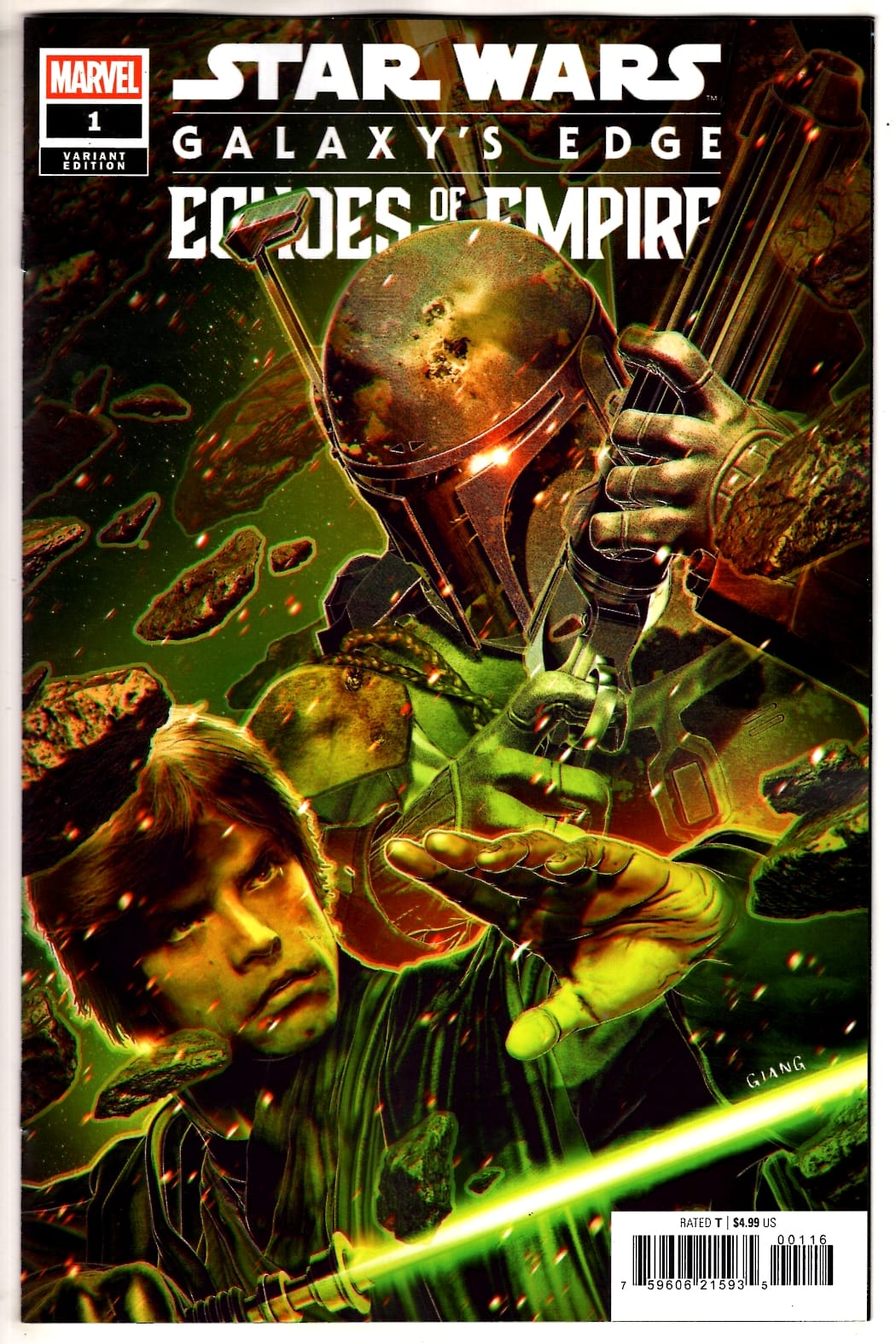Marvel NEW THIS WEEK STAR WARS: GALAXY'S EDGE - ECHOES OF THE EMPIRE #1 JOHN GIANG VARIANT (VF/NM)