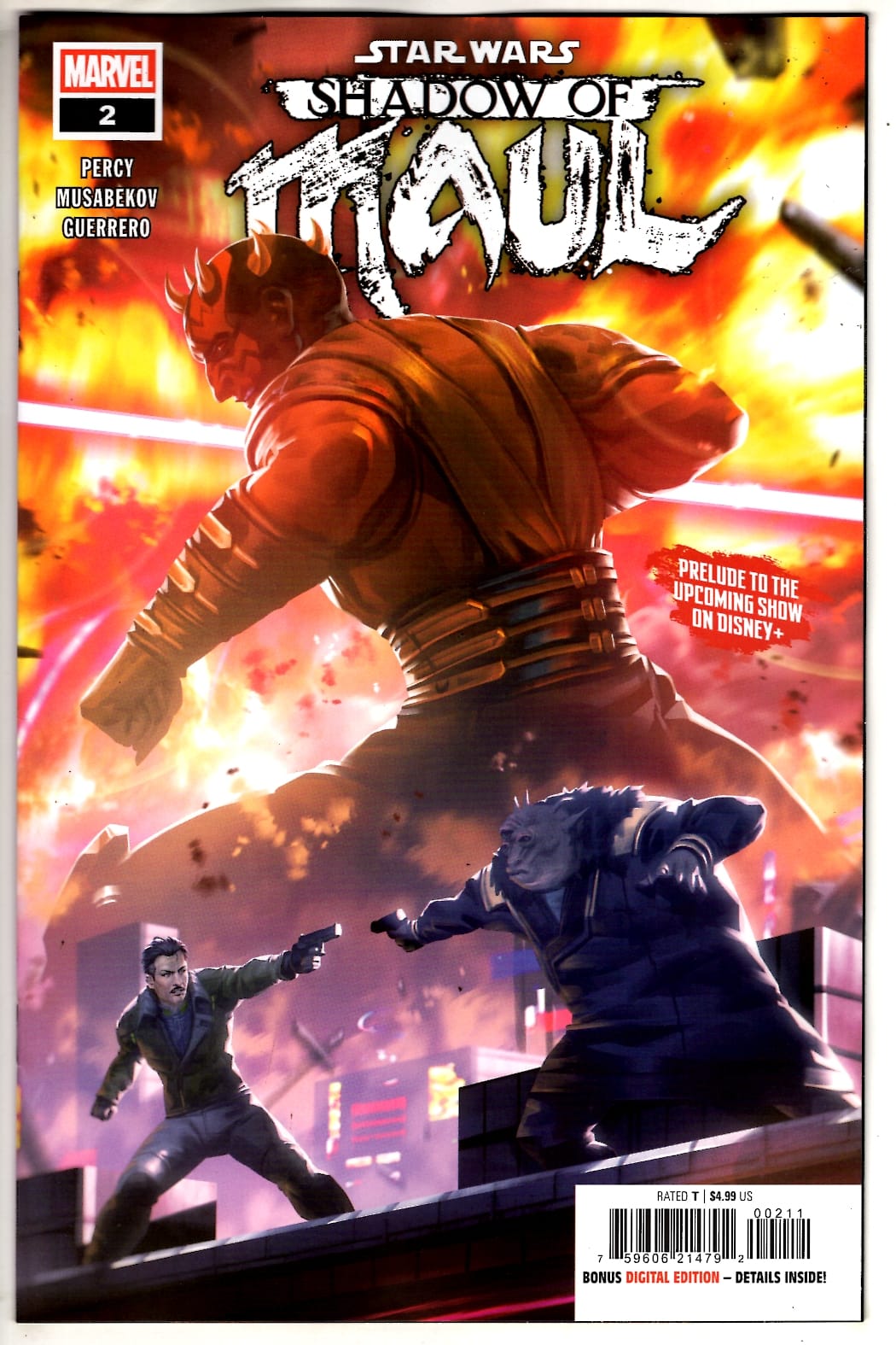 Marvel NEW THIS WEEK STAR WARS: SHADOW OF MAUL #2 (VF/NM)