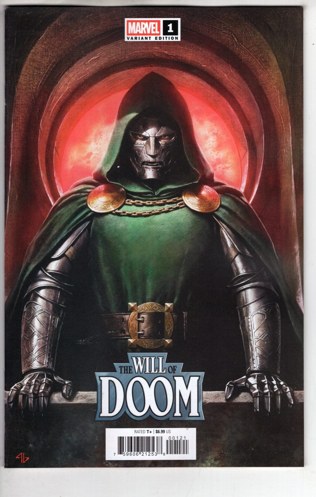 Marvel NEW THIS WEEK THE WILL OF DOOM #1 ADI GRANOV VARIANT