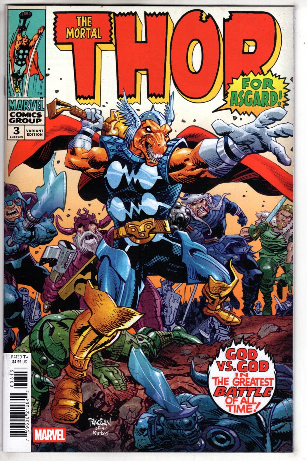 Marvel NEW THIS WEEK THOR #3 DAN PANOSIAN VARIANT