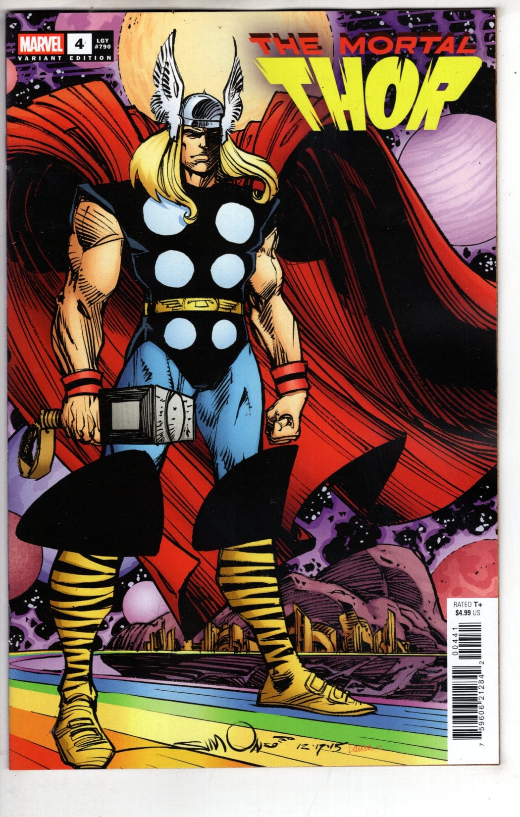 Marvel NEW THIS WEEK THOR #4 WALT SIMONSON VARIANT
