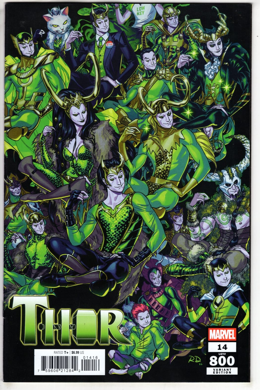 Marvel NEW THIS WEEK THOR #800 RUSSELL DAUTERMAN VARIANT (VF/NM)