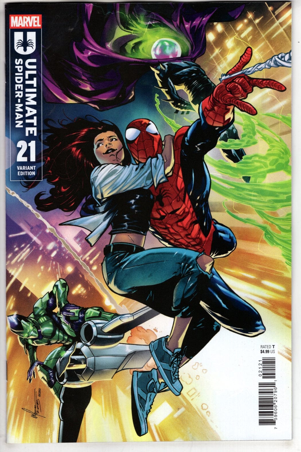 Marvel NEW THIS WEEK ULTIMATE SPIDER-MAN #21 FRANCESCO MANNA VARIANT