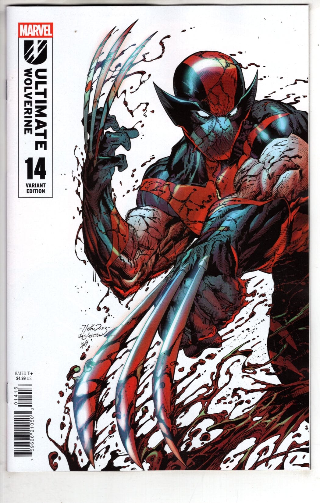 Marvel NEW THIS WEEK ULTIMATE WOLVERINE #14 NETHO DIAZ VARIANT (VF/NM)