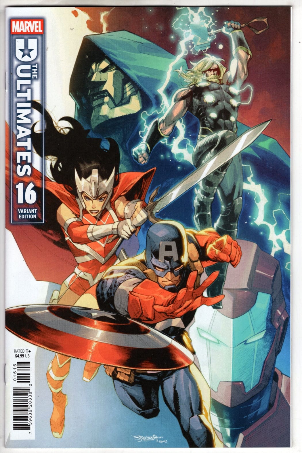 Marvel NEW THIS WEEK ULTIMATES #16 STEPHEN SEGOVIA VARIANT