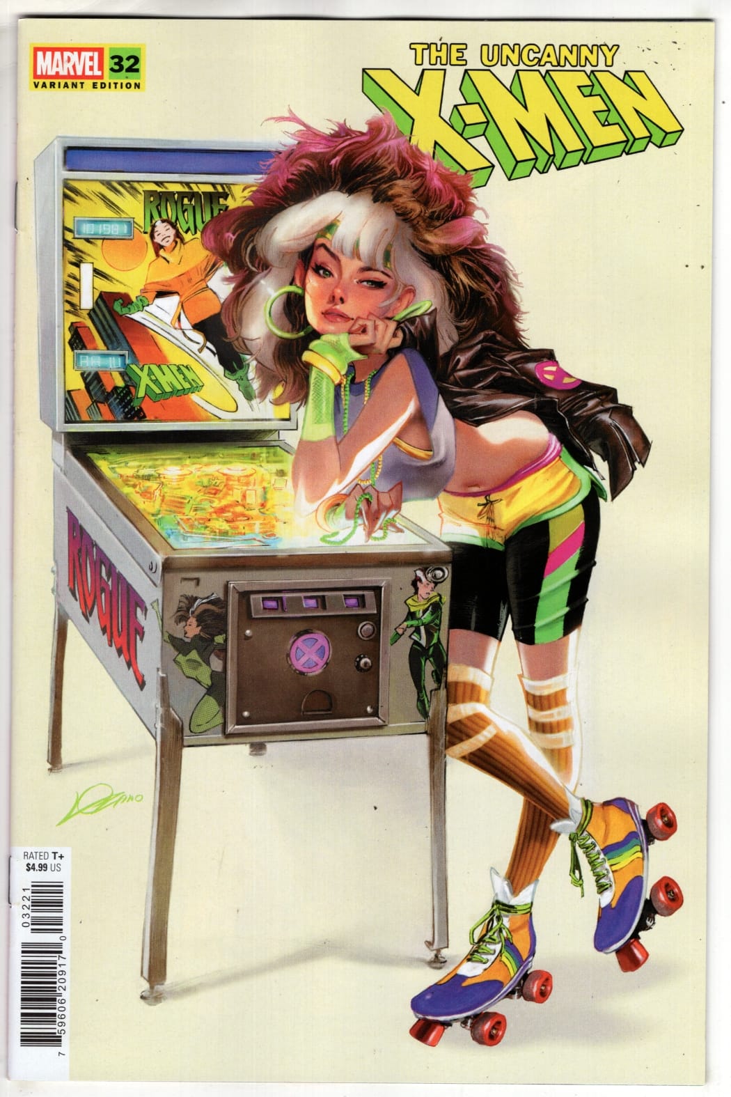 Marvel NEW THIS WEEK UNCANNY X-MEN #32 ALEXANDER LOZANO 80'S ROGUE VARIANT (VF/NM)