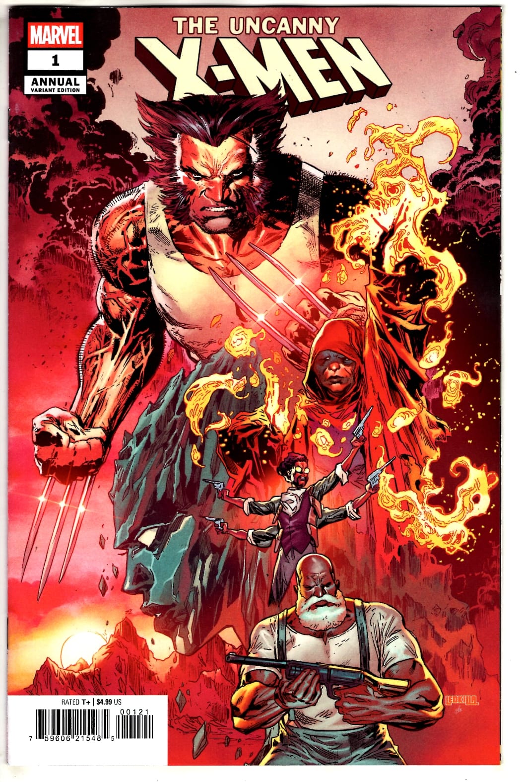 Marvel NEW THIS WEEK UNCANNY X-MEN ANNUAL #1 KEN LASHLEY VARIANT (VF/NM)