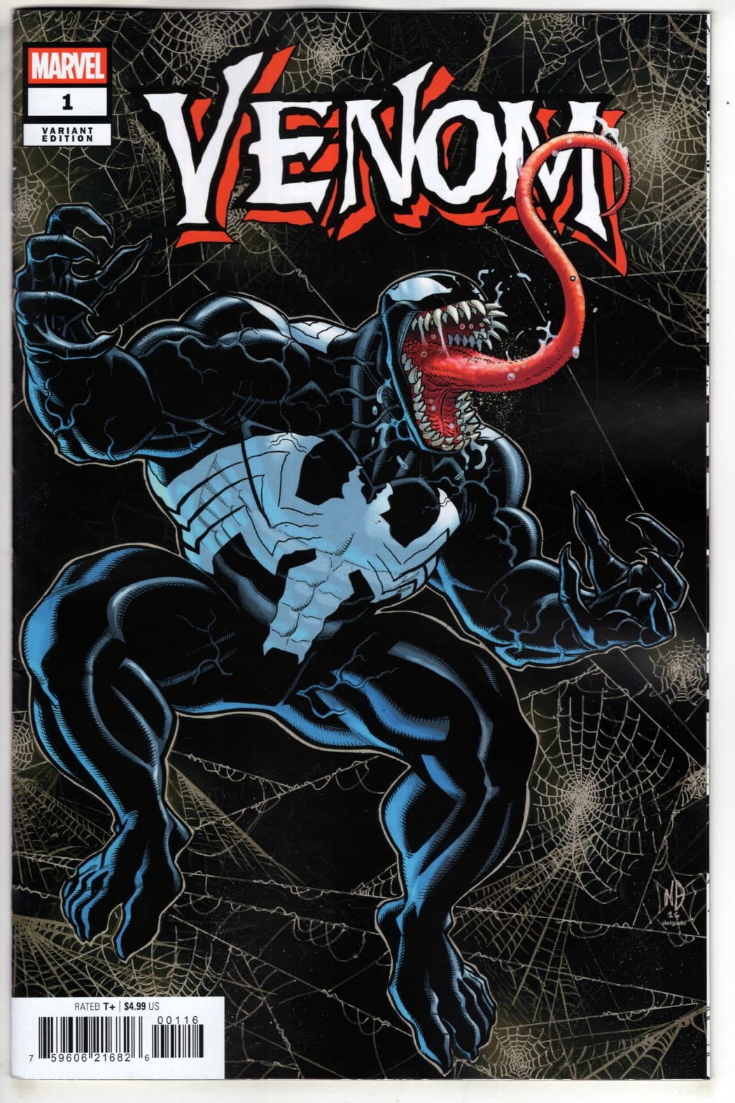 Marvel NEW THIS WEEK VENOM #1 NICK BRADSHAW VARIANT (VF/NM)