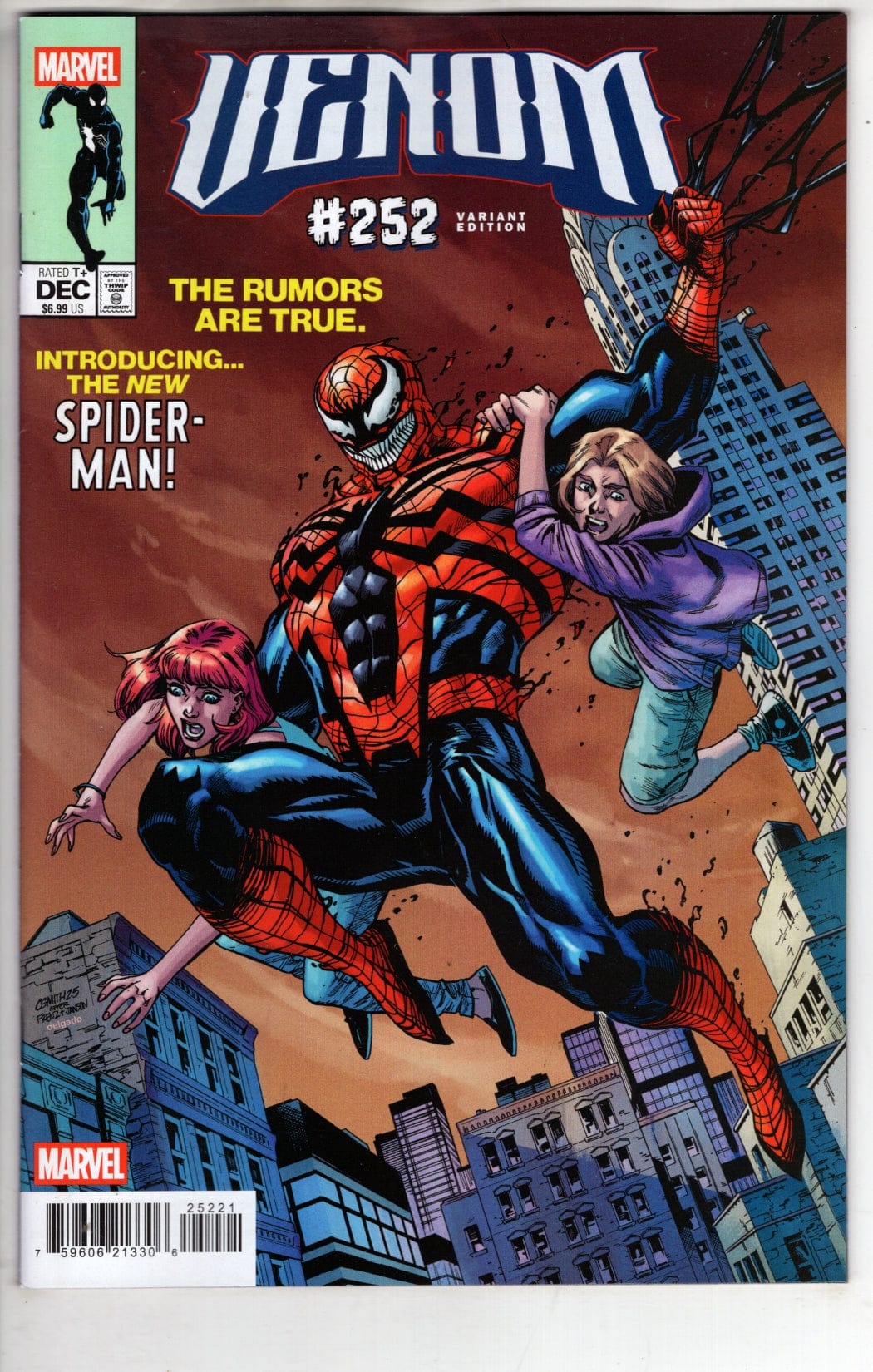 Marvel NEW THIS WEEK VENOM #252 CORY SMITH HOMAGE VARIANT
