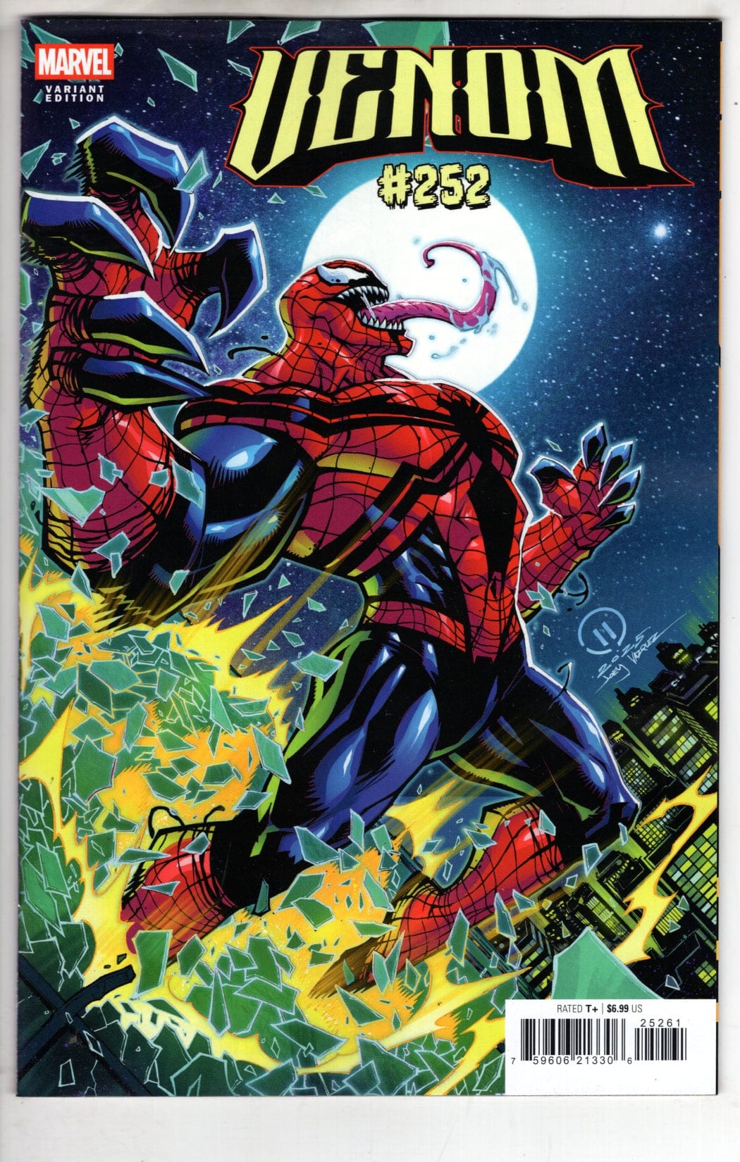 Marvel NEW THIS WEEK VENOM #252 JOEY VASQUEZ VARIANT