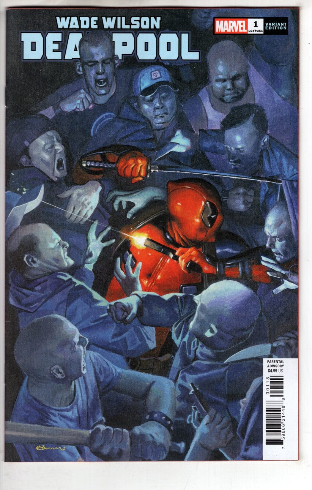 Marvel NEW THIS WEEK WADE WILSON: DEADPOOL #1 FABRIZIO DE TOMMASO VARIANT (VF/NM)