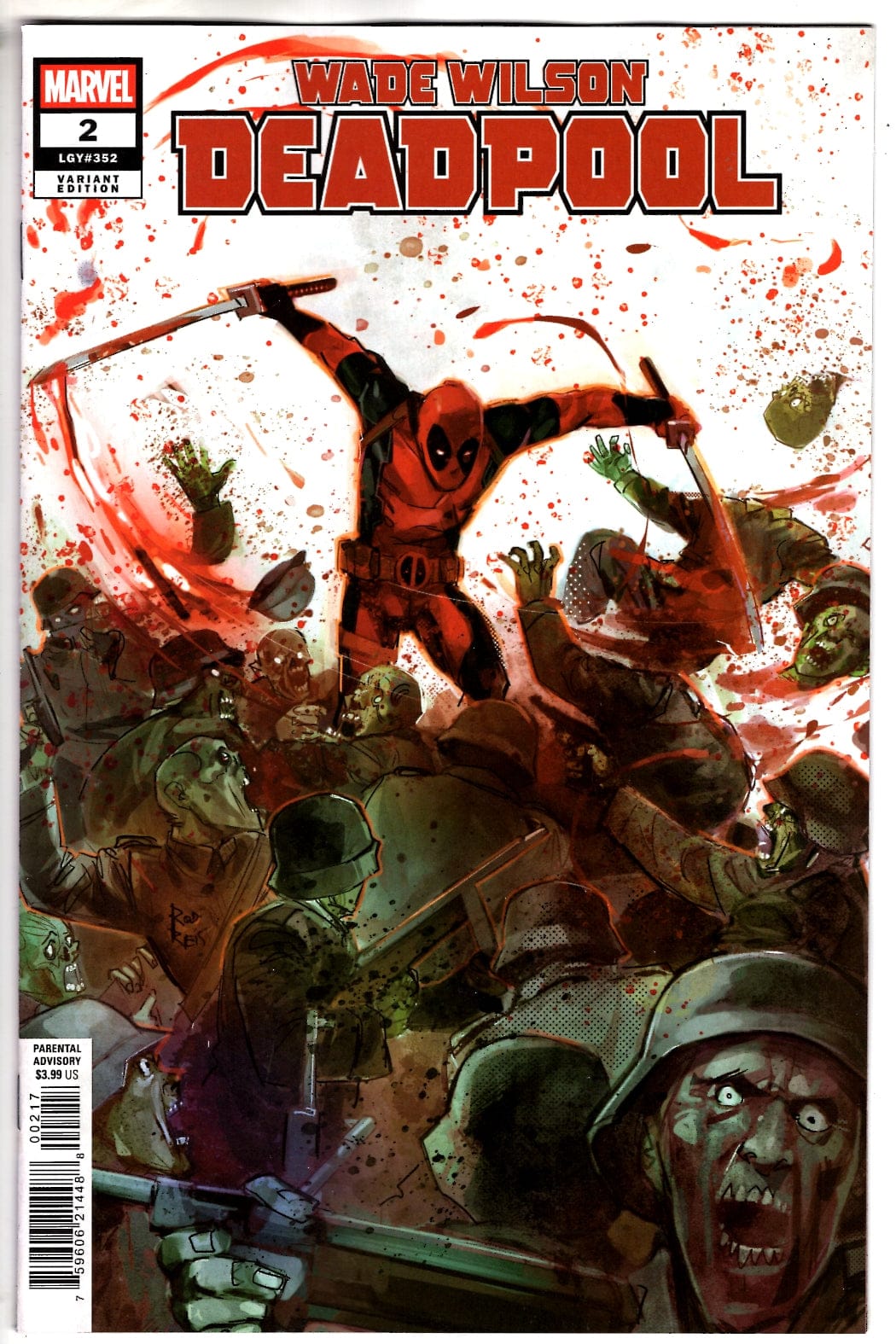 Marvel NEW THIS WEEK WADE WILSON: DEADPOOL #2 ROD REIS VARIANT (VF/NM)