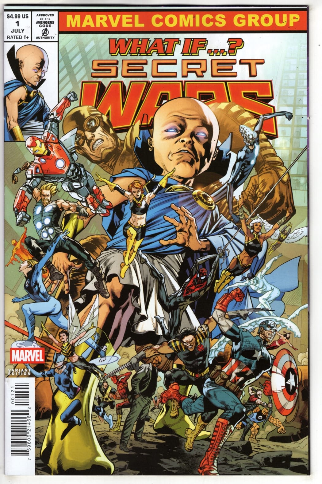 Marvel NEW THIS WEEK WHAT IF...? SECRET WARS #1 BRYAN HITCH HOMAGE VARIANT (VF/NM)