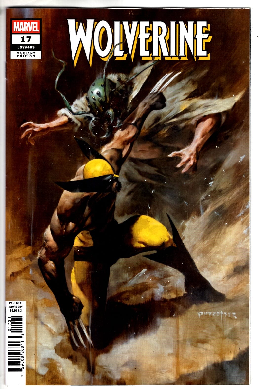 Marvel NEW THIS WEEK WOLVERINE #17 PUPPETEER LEE VARIANT (VF/NM)