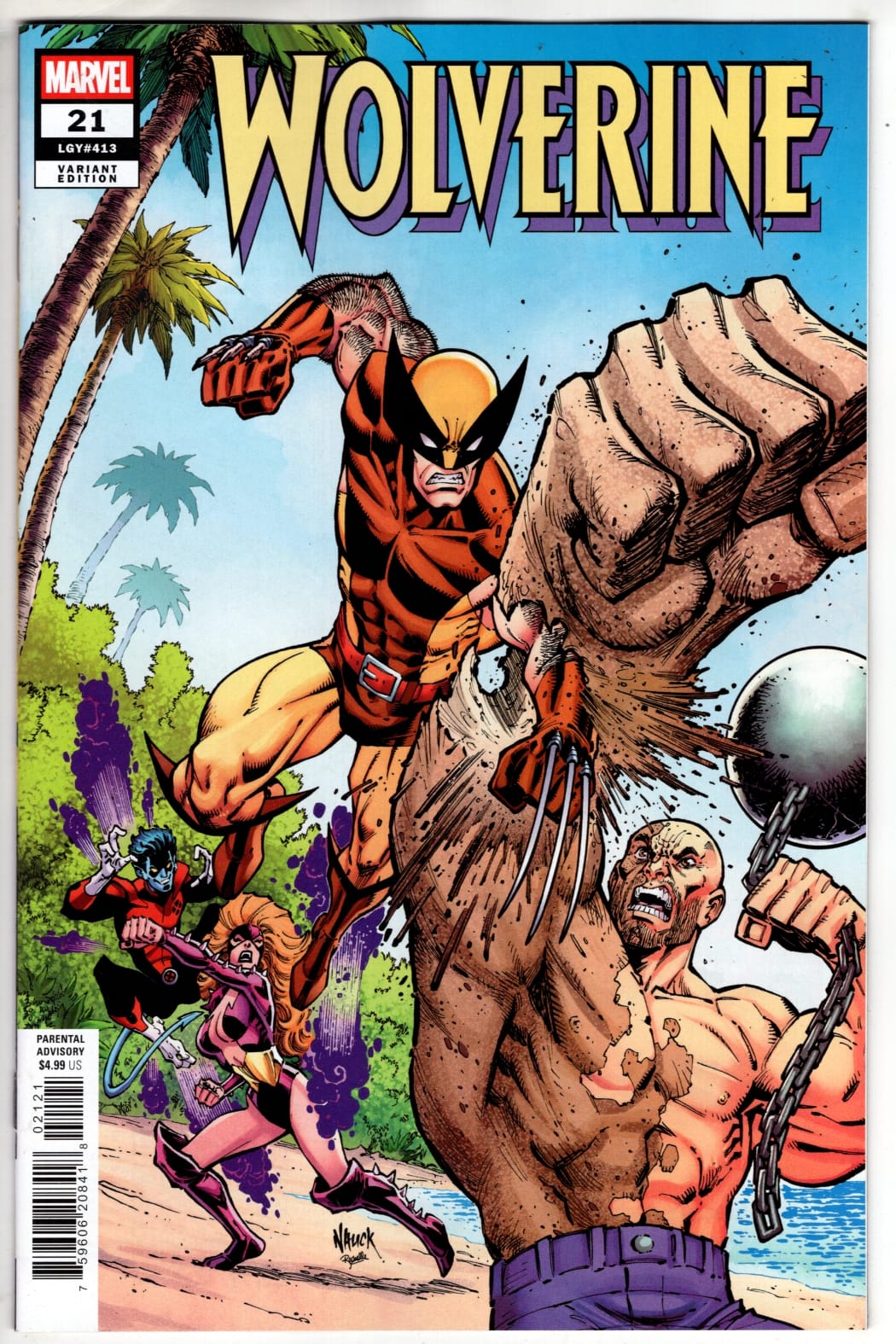 Marvel NEW THIS WEEK WOLVERINE #21 TODD NAUCK VARIANT (VF/NM)
