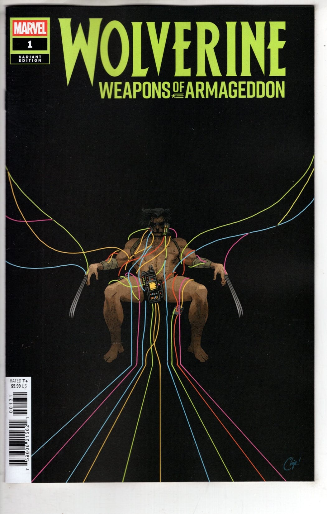 Marvel NEW THIS WEEK WOLVERINE: WEAPONS OF ARMAGEDDON #1 CHIP ZDARSKY VARIANT (VF/NM)