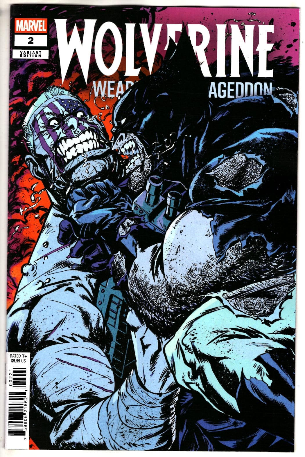 Marvel NEW THIS WEEK WOLVERINE: WEAPONS OF ARMAGEDDON #2 SANFORD GREENE VARIANT (VF/NM)