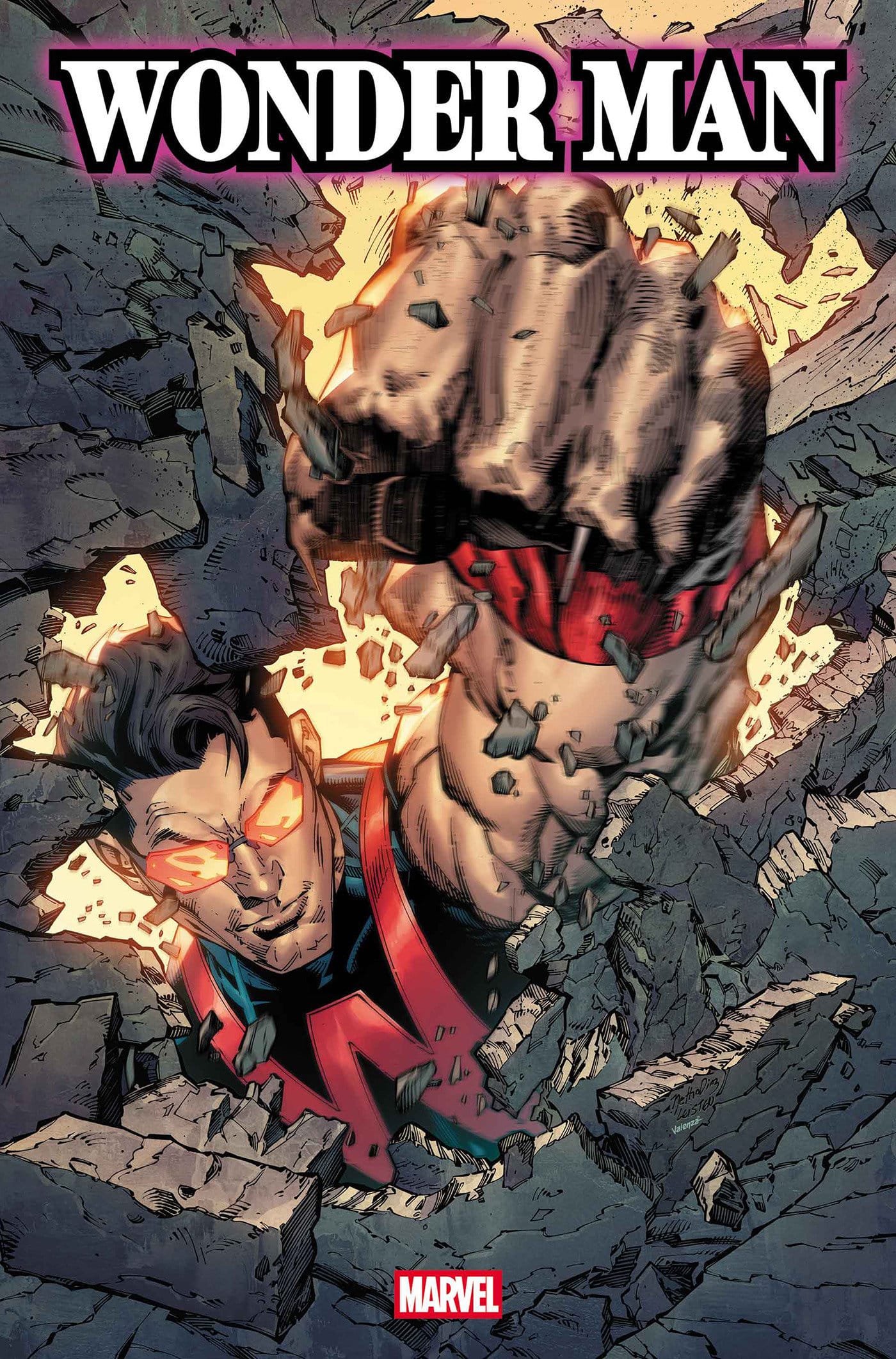 Marvel NEW THIS WEEK WONDER MAN #1 NETHO DIAZ FOIL VARIANT (VF/NM)