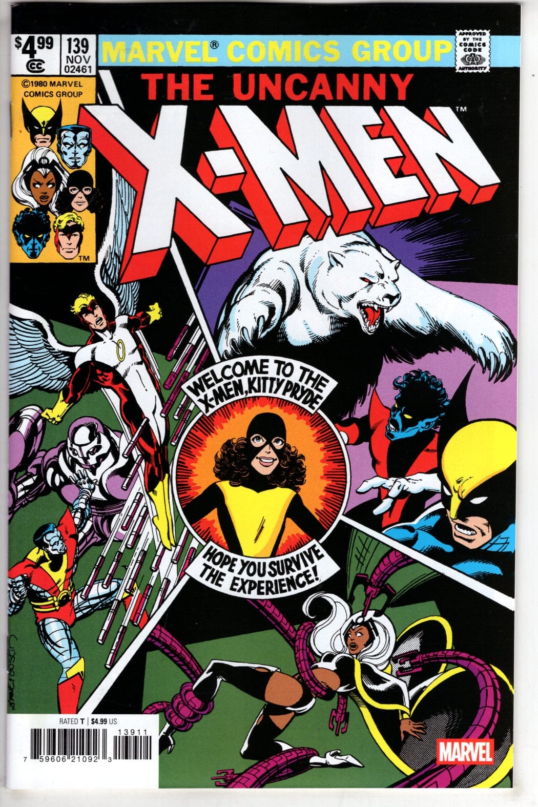 Marvel NEW THIS WEEK X-MEN #139 FACSIMILE EDITION