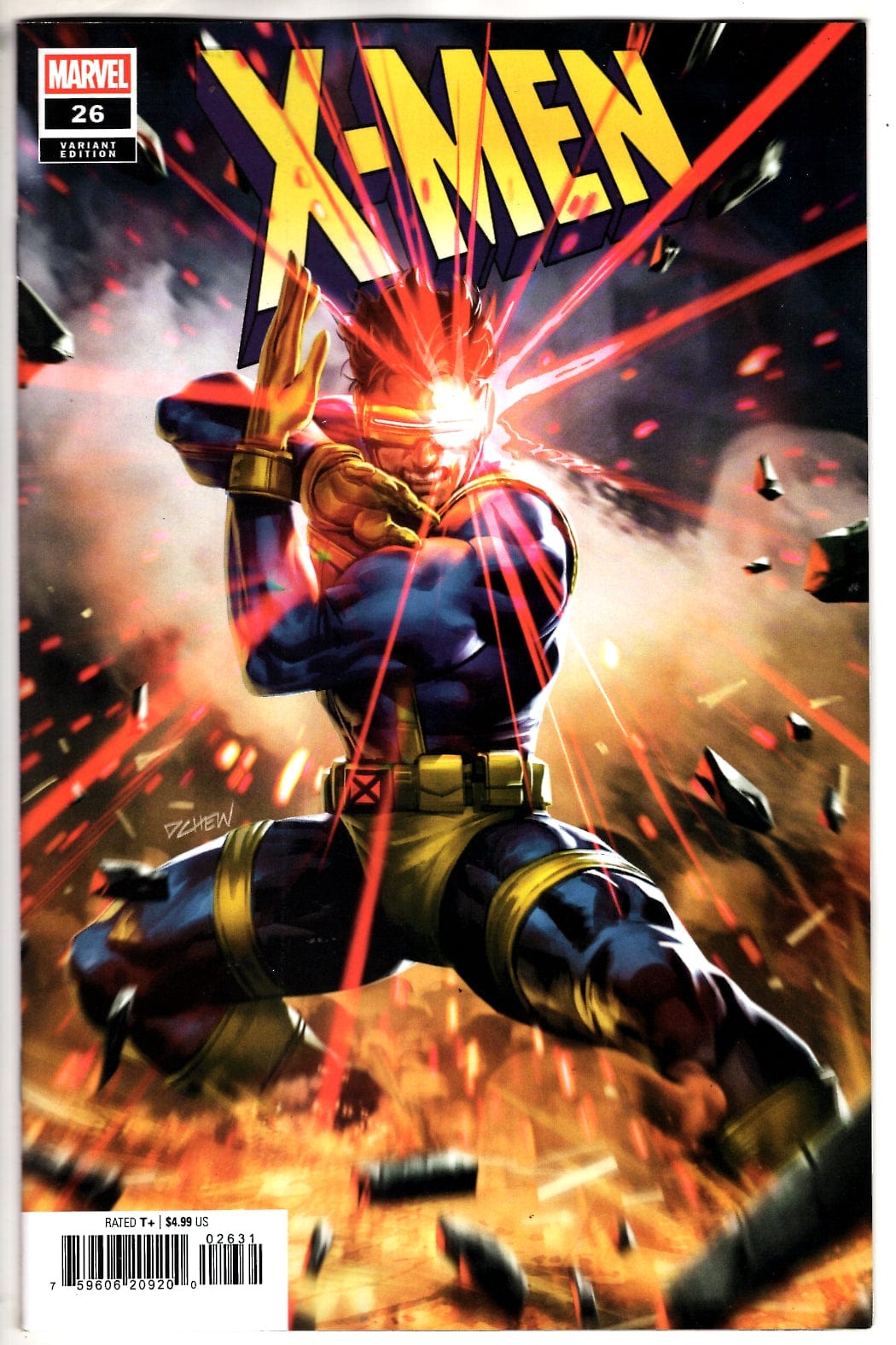 Marvel NEW THIS WEEK X-MEN #26 DERRICK CHEW CYCLOPS VARIANT (VF/NM)