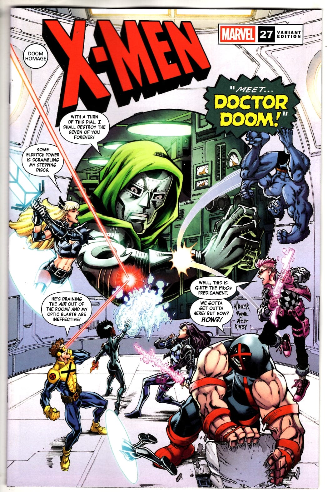 Marvel NEW THIS WEEK X-MEN #27 DOOM HOMAGE VARIANT (VF/NM)