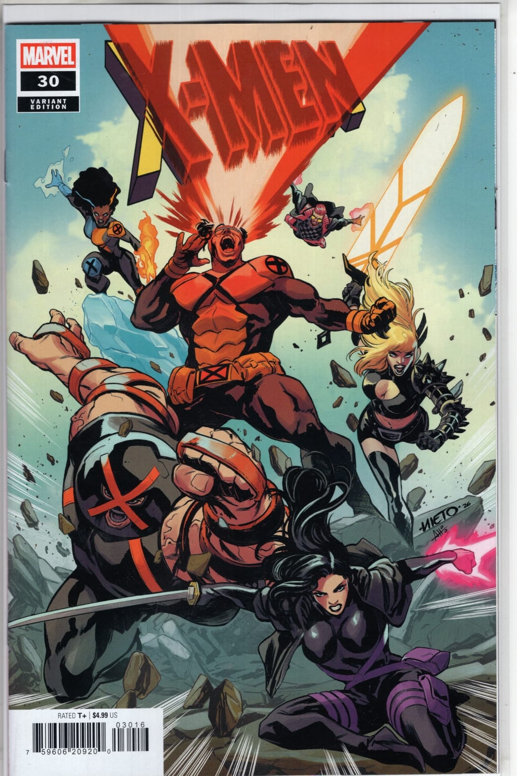 Marvel NEW THIS WEEK X-MEN #30 CARLOS NIETO VARIANT (VF/NM)