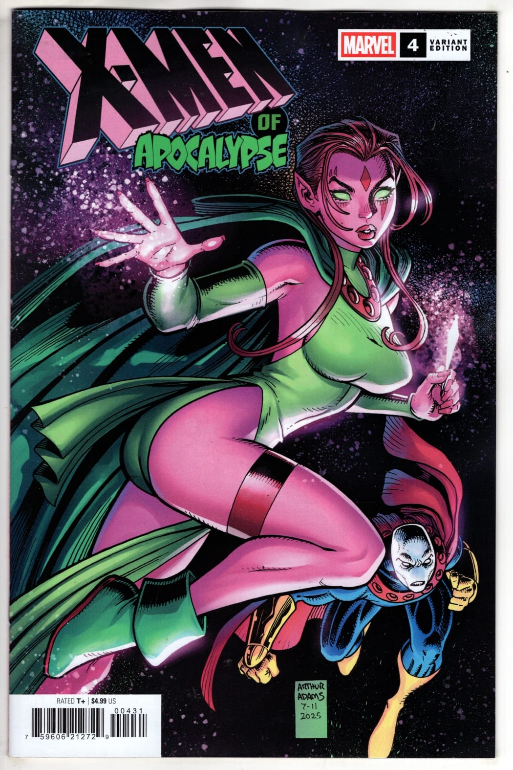 Marvel NEW THIS WEEK X-MEN OF APOCALYPSE #4 ARTHUR ADAMS VARIANT (VF/NM)