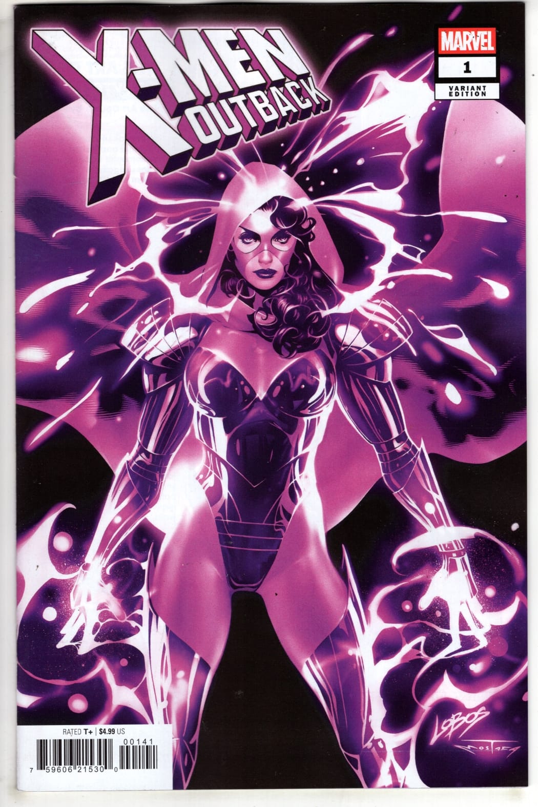 Marvel NEW THIS WEEK X-MEN: OUTBACK #1 PABLO VILLALOBOS PSYLOCKE VARIANT (VF/NM)