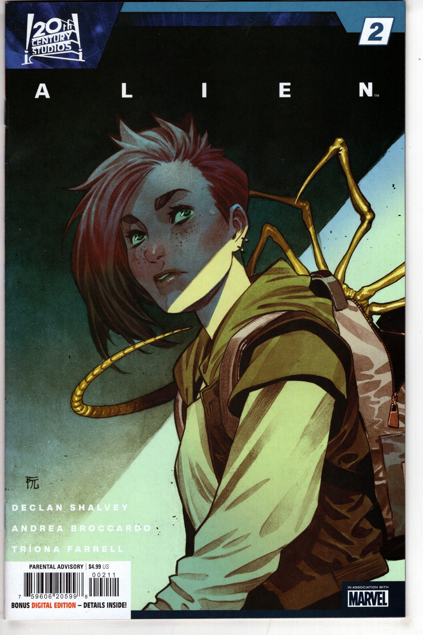 MARVEL PRH COMIC BOOK ALIEN #2
