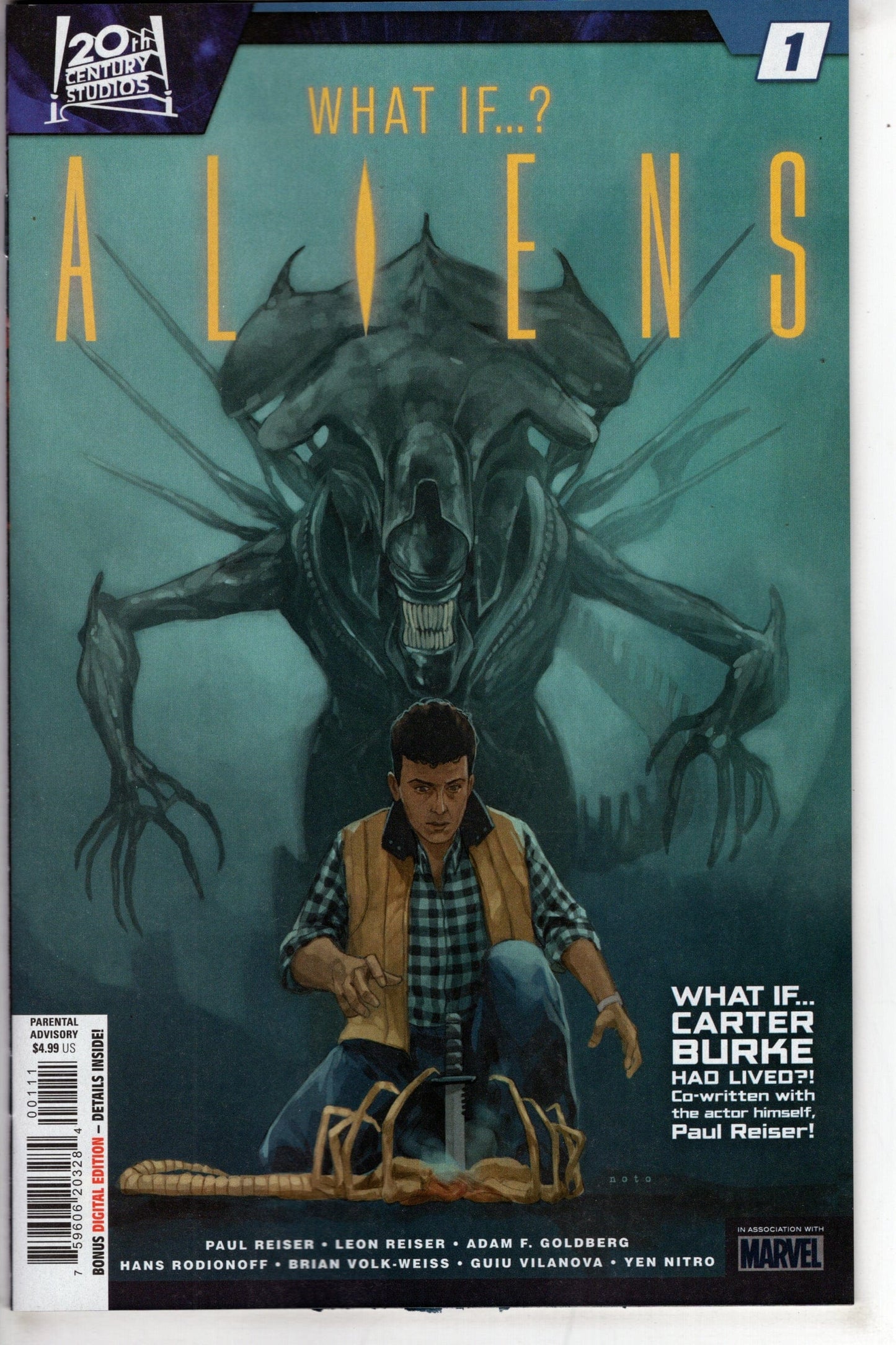 MARVEL PRH COMIC BOOK ALIENS WHAT IF #1